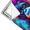 Xxl Wandbild Orang Utan In Regenbogenfarben Quadrat Materialvorschau