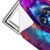 Xxl Wandbild Orang Utan In Regenbogenfarben Querformat Materialvorschau