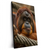 Xxl Wandbild Orang Utan Mit Sanftem Blick Hochformat Produktvorschau Seitlich