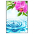 Xxl Wandbild Orchidee Wassertropfen Hochformat Produktvorschau Frontal