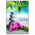 Xxl Wandbild Orchidee Zensteine Hochformat Produktvorschau Frontal