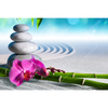 Xxl Wandbild Orchidee Zensteine Querformat Motivvorschau