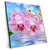 Xxl Wandbild Orchideen Blueten Quadrat Produktvorschau Seitlich