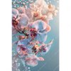 Xxl Wandbild Orchideenblueten In Pastell Hochformat Motivvorschau