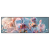 Xxl Wandbild Orchideenblueten In Pastell Panorama Produktvorschau Frontal