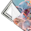 Xxl Wandbild Orchideenblueten In Pastell Quadrat Materialvorschau