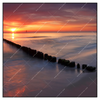 Xxl Wandbild Ostsee Sonnenuntergang Quadrat Produktvorschau Frontal