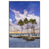 Xxl Wandbild Palmen Auf Insel Hochformat Produktvorschau Frontal