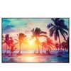 Xxl Wandbild Palmen Bei Sonnenuntergang Querformat Produktvorschau Frontal