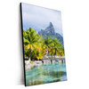 Xxl Wandbild Palmen Berg Auf Insel Hochformat Produktvorschau Seitlich