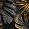 Xxl Wandbild Palmenblaetter Schwarz Gold Querformat Zoom