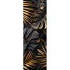 Xxl Wandbild Palmenblaetter Schwarz Gold Schmal Motivvorschau