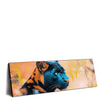 Xxl Wandbild Panther Farben Der Wildness Panorama Produktvorschau Seitlich
