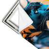 Xxl Wandbild Panther Farben Der Wildness Quadrat Materialvorschau