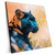 Xxl Wandbild Panther Farben Der Wildness Quadrat Produktvorschau Seitlich