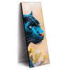 Xxl Wandbild Panther Farben Der Wildness Schmal Produktvorschau Seitlich