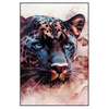 Xxl Wandbild Panther Im Farbenspiel Hochformat Produktvorschau Frontal