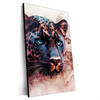 Xxl Wandbild Panther Im Farbenspiel Hochformat Produktvorschau Seitlich