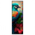 Xxl Wandbild Papagei Und Tropischer Hibiskus Schmal Produktvorschau Frontal
