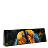 Xxl Wandbild Papageien Auf Einem Ast Panorama Produktvorschau Seitlich