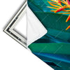 Xxl Wandbild Paradiesvogelblume Quadrat Materialvorschau