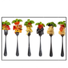 Xxl Wandbild Pasta Auf Gabeln Querformat Produktvorschau Frontal