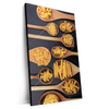 Xxl Wandbild Pasta Auf Loeffeln Hochformat Produktvorschau Seitlich