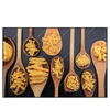 Xxl Wandbild Pasta Auf Loeffeln Querformat Produktvorschau Frontal