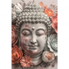 Xxl Wandbild Pastellblueten Und Buddha Hochformat Motivvorschau