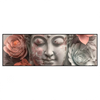 Xxl Wandbild Pastellblueten Und Buddha Panorama Produktvorschau Frontal
