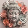 Xxl Wandbild Pastellblueten Und Buddha Quadrat Motivvorschau