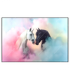 Xxl Wandbild Pferdeliebe In Pastellfarben Querformat Produktvorschau Frontal