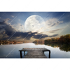 Xxl Wandbild Pier Am Fluss Querformat Motivvorschau