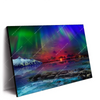 Xxl Wandbild Polarlichter Querformat Produktvorschau Seitlich