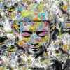 Xxl Wandbild Pop Art Buddha Kopf Quadrat Motivvorschau