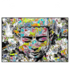 Xxl Wandbild Pop Art Buddha Kopf Querformat Produktvorschau Frontal