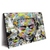 Xxl Wandbild Pop Art Buddha Kopf Querformat Produktvorschau Seitlich