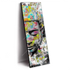 Xxl Wandbild Pop Art Buddha Kopf Schmal Produktvorschau Seitlich