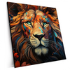 Xxl Wandbild Pop Art Leo Quadrat Produktvorschau Seitlich