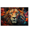 Xxl Wandbild Pop Art Leo Querformat Produktvorschau Frontal
