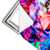 Xxl Wandbild Pop Art Loewe Hochformat Materialvorschau