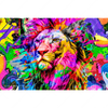 Xxl Wandbild Pop Art Loewe Querformat Motivvorschau