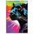 Xxl Wandbild Pop Art Panther Hochformat Produktvorschau Frontal