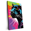 Xxl Wandbild Pop Art Panther Hochformat Produktvorschau Seitlich