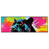 Xxl Wandbild Pop Art Panther Panorama Produktvorschau Frontal