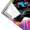 Xxl Wandbild Pop Art Panther Quadrat Materialvorschau
