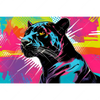 Xxl Wandbild Pop Art Panther Querformat Motivvorschau