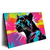Xxl Wandbild Pop Art Panther Querformat Produktvorschau Seitlich