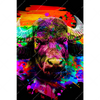 Xxl Wandbild Pop Art Stier Hochformat Motivvorschau