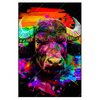 Xxl Wandbild Pop Art Stier Hochformat Produktvorschau Frontal